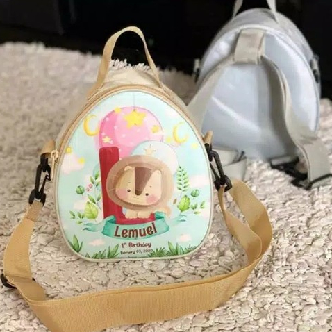Tas Telur Ultah / Tas Telur Ulang Tahun Anak / Tas Telur Karakter Anak / Tas Telur Custom / Tas Telu
