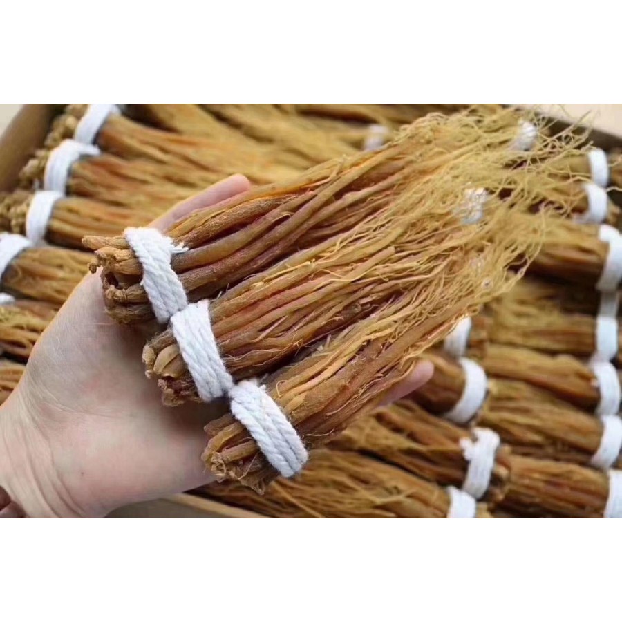 

Serabut akar Ginseng korea Akar ginseng merah Hong Shen Xu 红参须 100gr