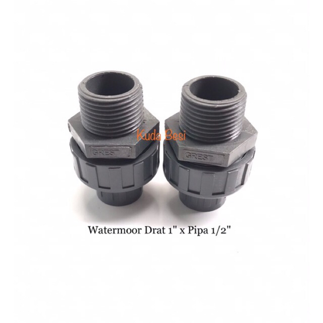 Watermur Drat Union Socket Grest 1" x 1/2"