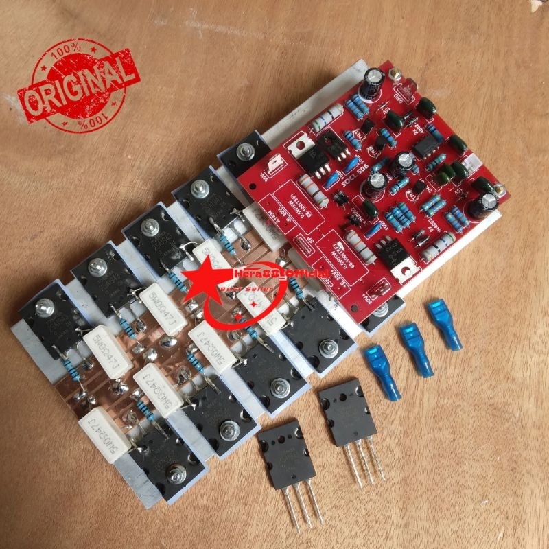 Kit power amplifier driver socl 506 plus final 5 set lowsub