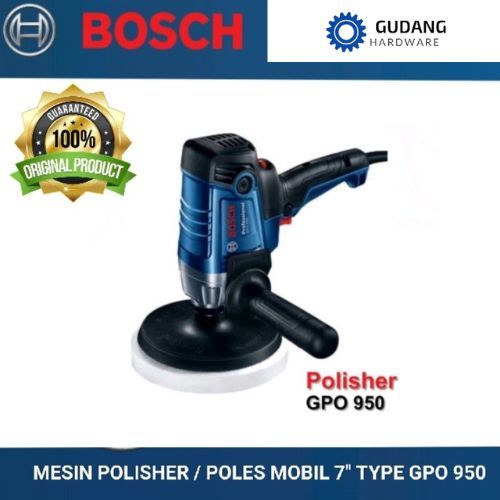 Bosch Mesin polisher / poles mobil 7" type GPO-950
