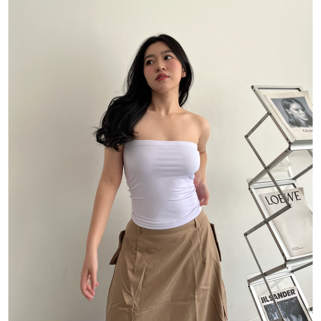 LONG TUB l Kemben Wanita l Dalaman Wanita l Tube Atasan l Inner Hijab Muslimah