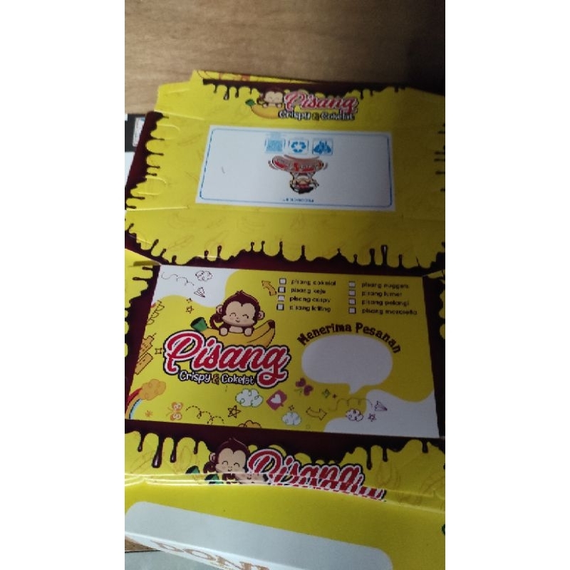 Dus Pisang Cokelat // Pisang Nugget Pisang Lumer // Dos pisang