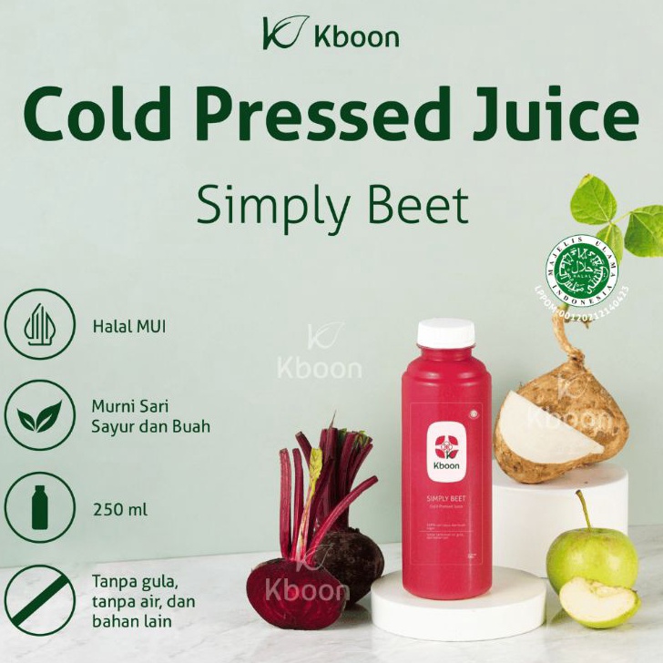 

Produk Cold Pressed Juice Simply Beet 250ml