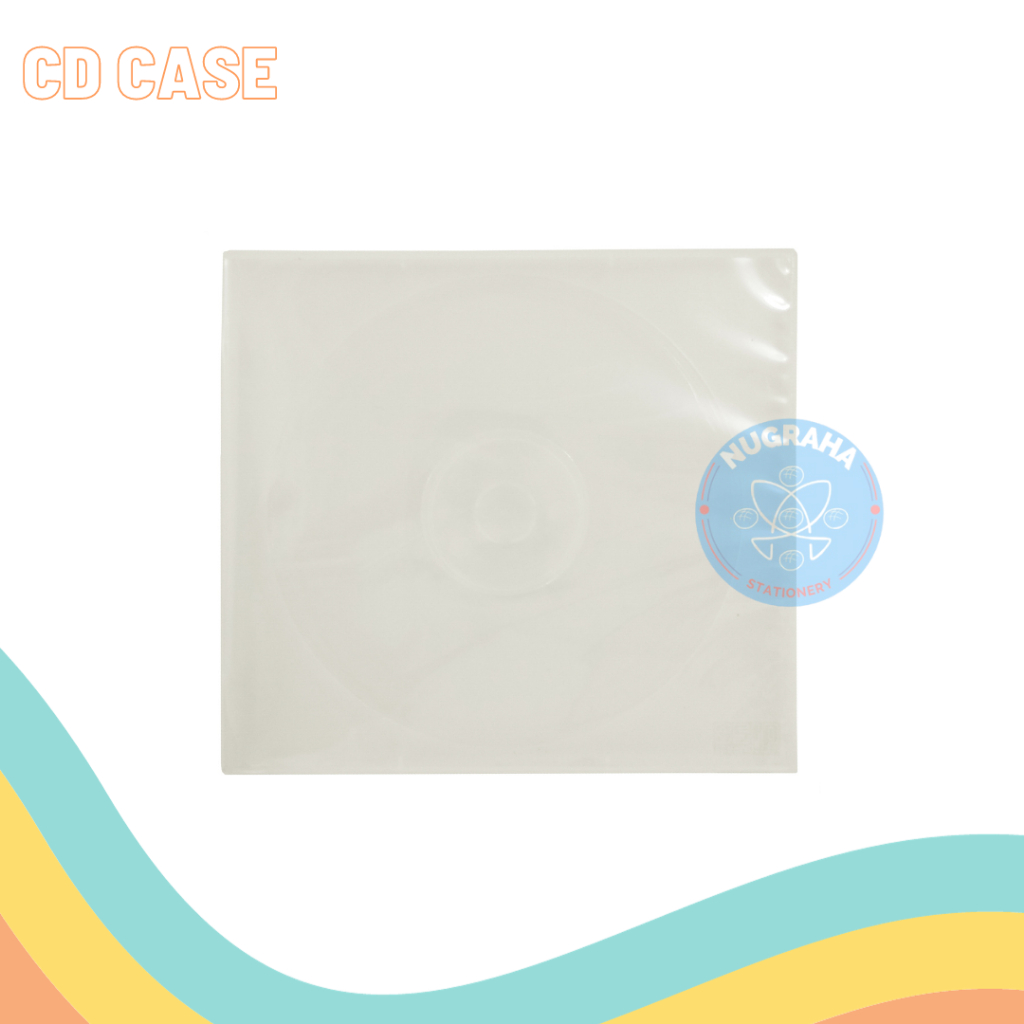 CD / DVD CASE KOTAK PLASTIK BENING (1 PCS)