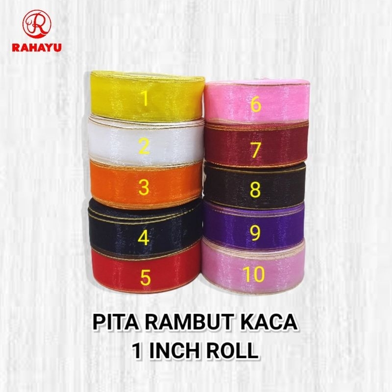 

PITA RAMBUT KACA 1 INCH ROLL