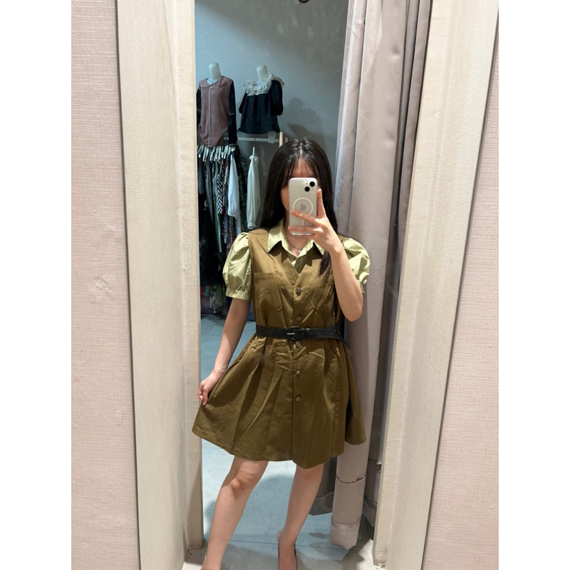 COMELLUC - Dress Wanita KoreaStyle | Dress Pendek Wanita | Dress Wanita Gaya Korea | Casual Dress - 