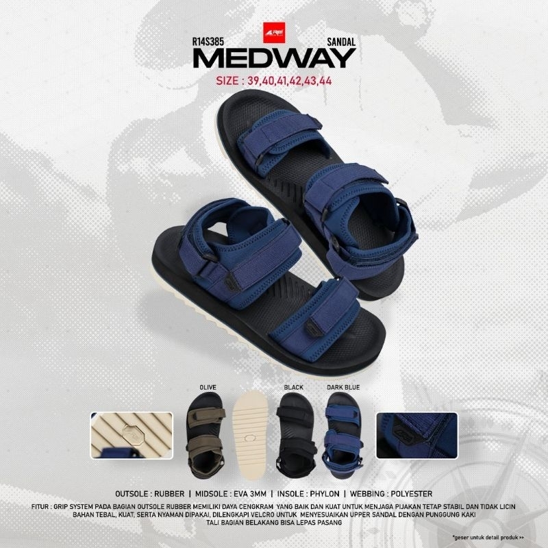SANDAL PALANG PRIA MEDWAY AREI OUTDOORGEAR | SANDAL GUNUNG PRIA REI MEDWAY