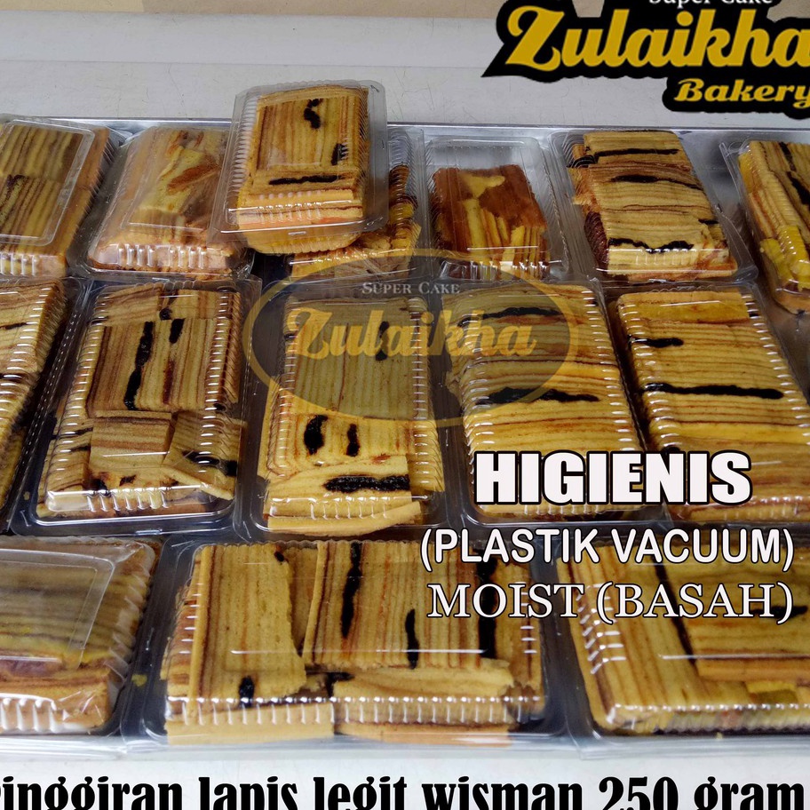 

Bestseller PINGGIRAN KUE LAPIS LEGIT WISMAN 250 GRAM