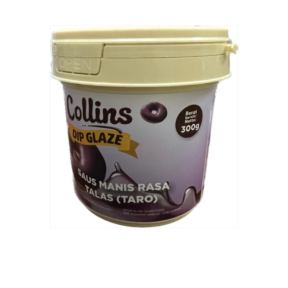 

Best Seller Collins Dip Glaze 300GR TARO