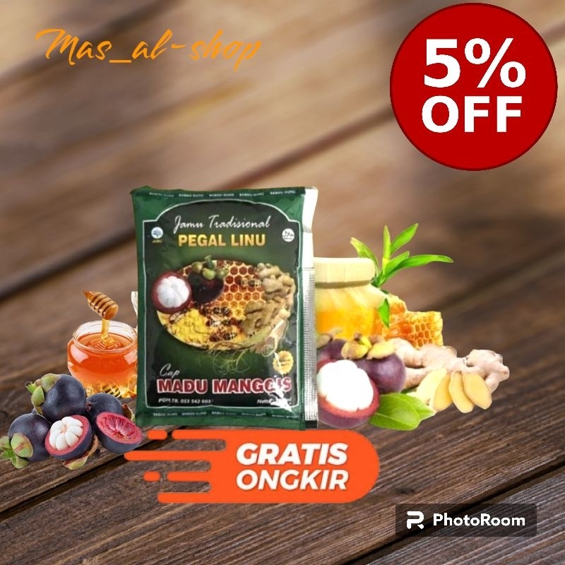 jamu pegalinu cap MADU MANGGIS ( 12pcs )