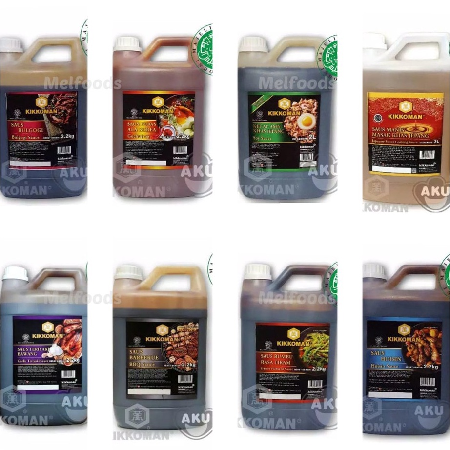 

Readystock Kikkoman 2L All Variant HALAL