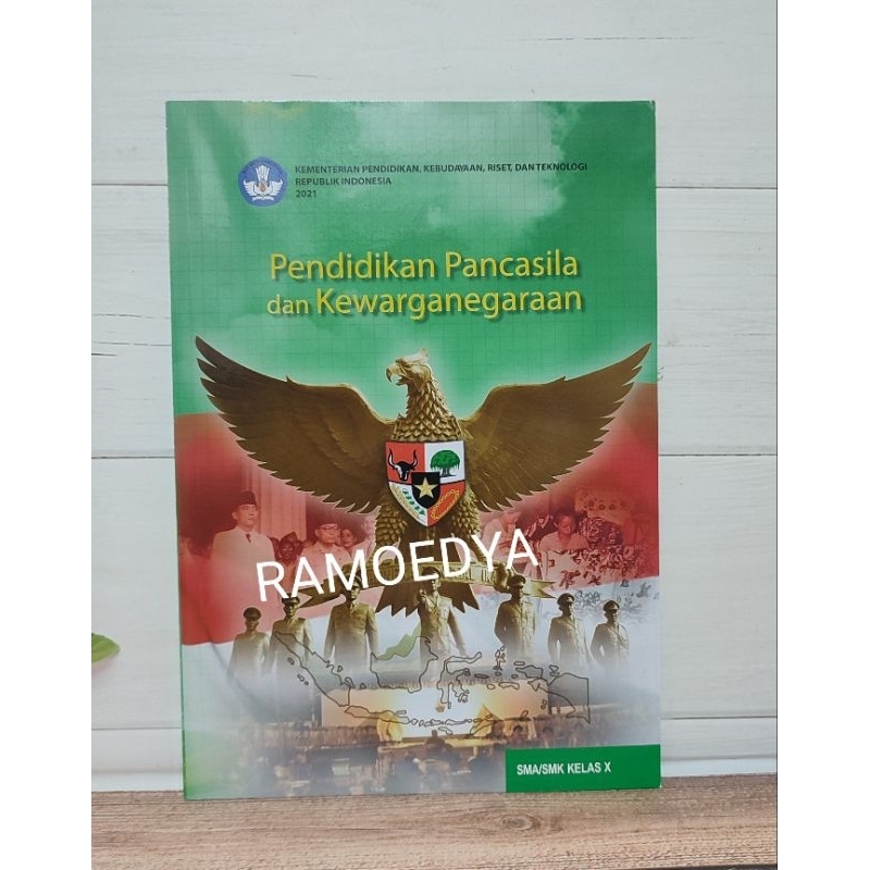 Buku PPKN SMA/SMK kelas X Kurikulum Merdeka Kemendikbud