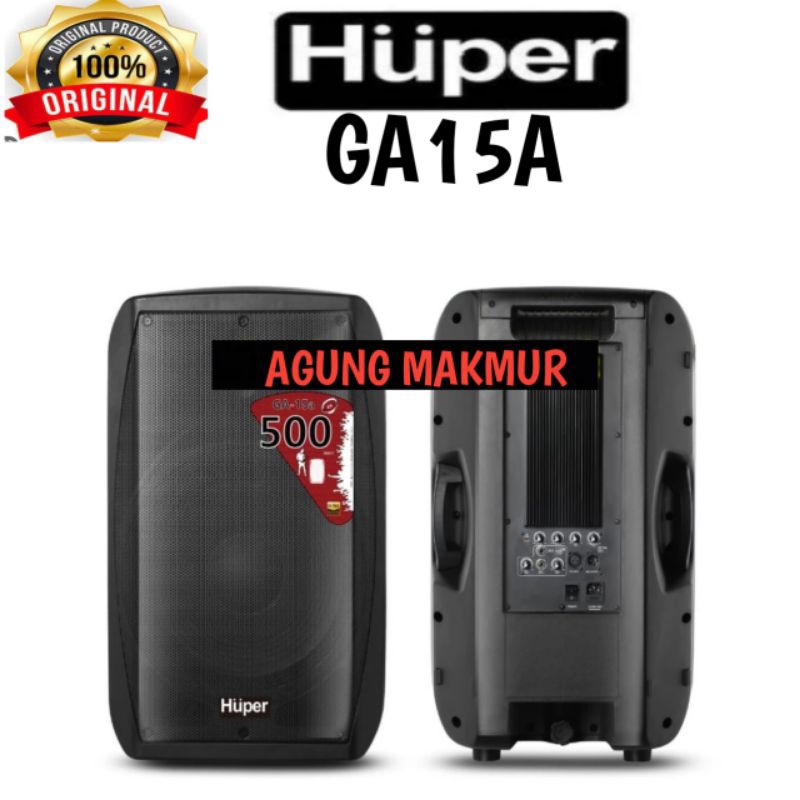 SPEAKER AKTIF HUPER GA-15A ORIGINAL - Speaker Akti Huper GA15A - speaker Aktif Huper GA 15A