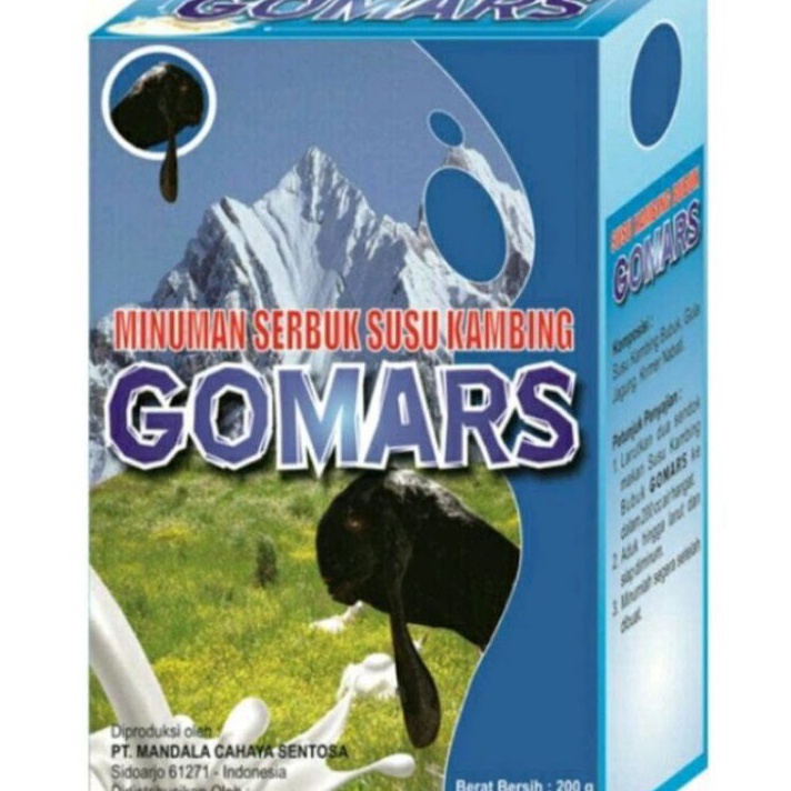 

Ready Susu Kambing Gomars Rasa original