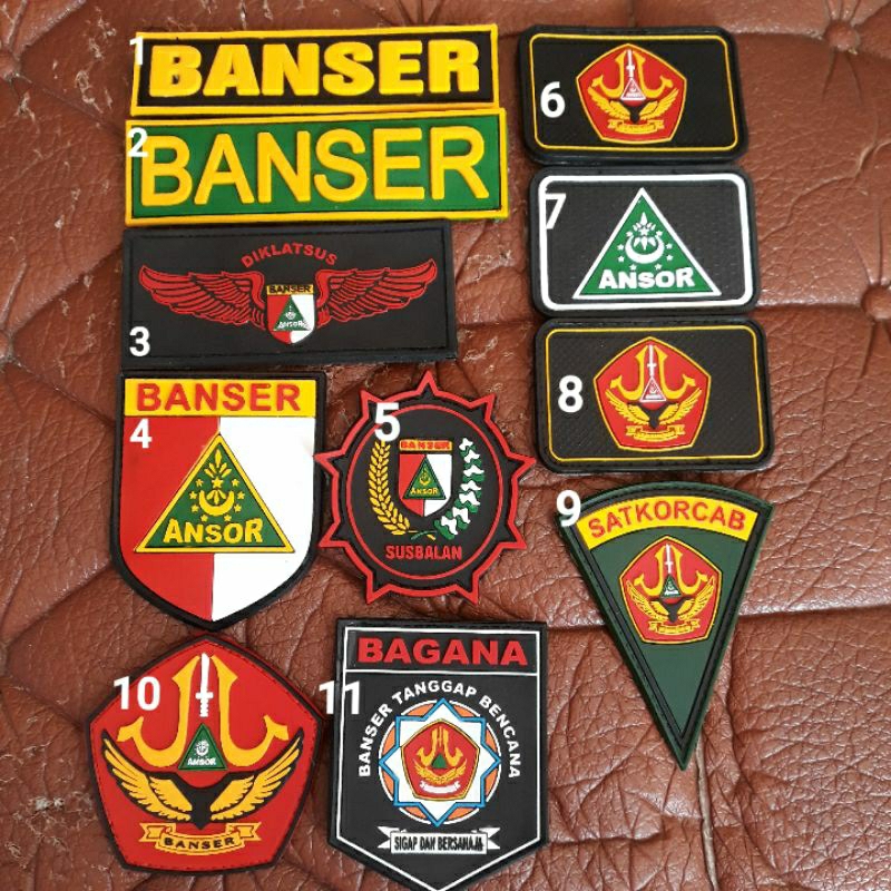 patch rubber banser ansor bagana