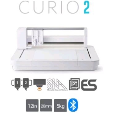 

Mesin Cutting Flat Bed Silhouette Curio 2 Foil Stamp Engrave Punch Embosse Calligraphy