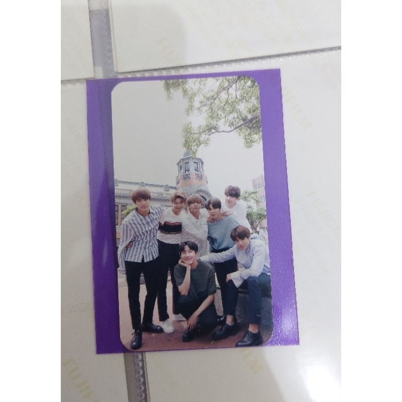 photocard group ot7 rare kyocera BTS