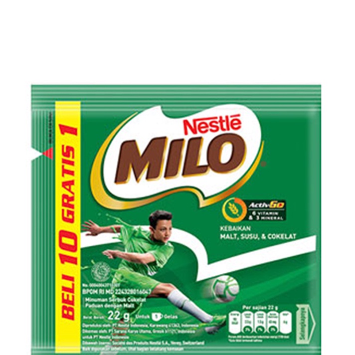 

Serba Murah MILO ACTIV-GO Susu Coklat Renceng 10 x 22 gr