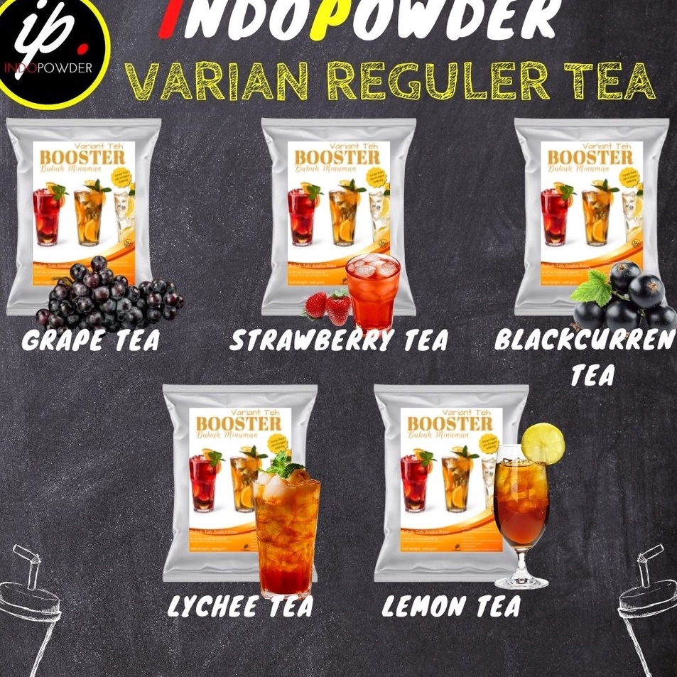 

TIPE FQB215 Bubuk Minuman Varian Reguler Tea Silver /Bubuk Teh /Powder Bubuk Reguler Tea 1kg-Indopowder