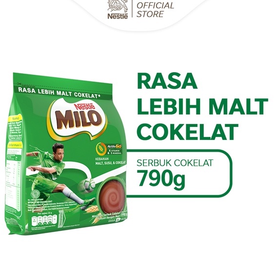 

[✰H75>] ACTIV-GO Susu Coklat Pouch 790 gr Weekday