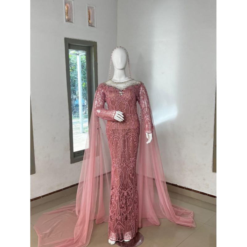 GAUN SLIM ROSSE GOLD