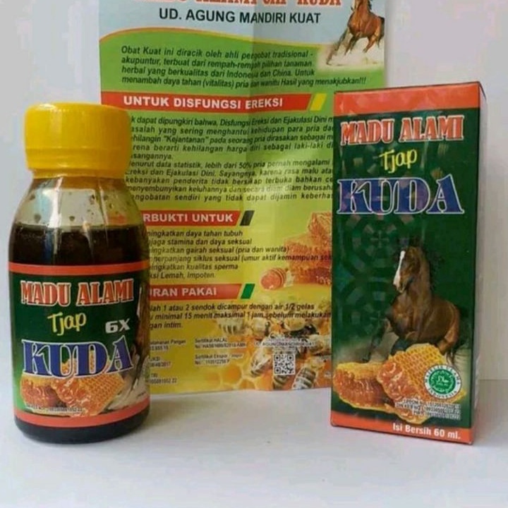 

Bestseller Madu Alami Tjap Kuda - Super Tonik 6x