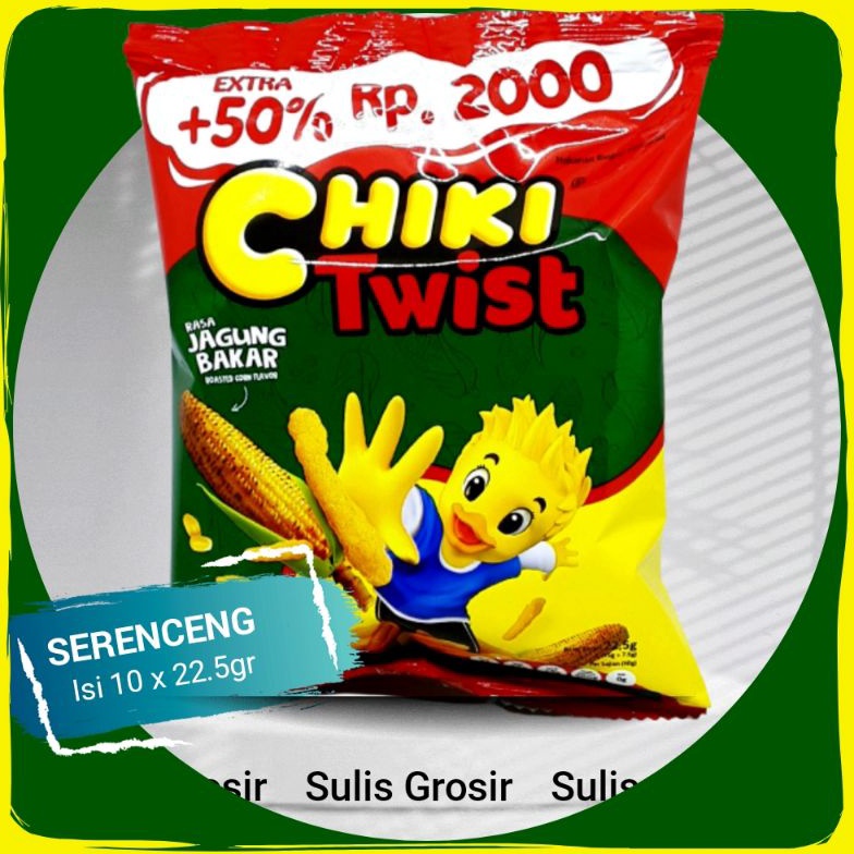 

[★V70➢] Chiki Twist Jagung Bakar Renceng Isi 10 Pcs [14]