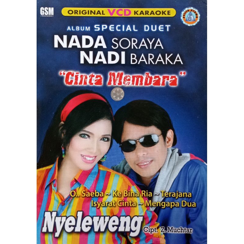 VCD Original Nada Soraya & Nadi Baraka Cinta Membara