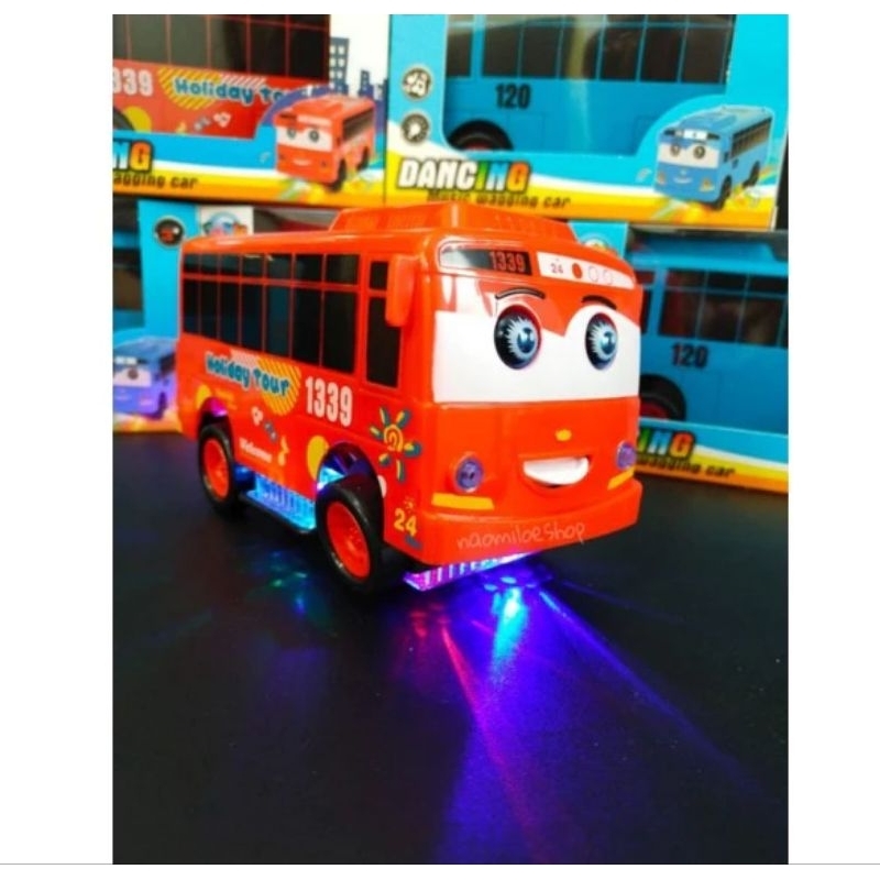 Mainan Anak Bis Bus Tayo The Little Bus Dancing Music Goyang Dancing