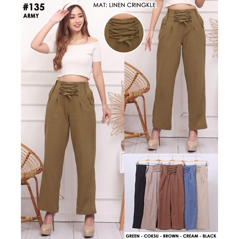 PGMTA CELANA LINEN CRINGKLE KEKINIAN TANAH ABANG KHUSUS GROSIR