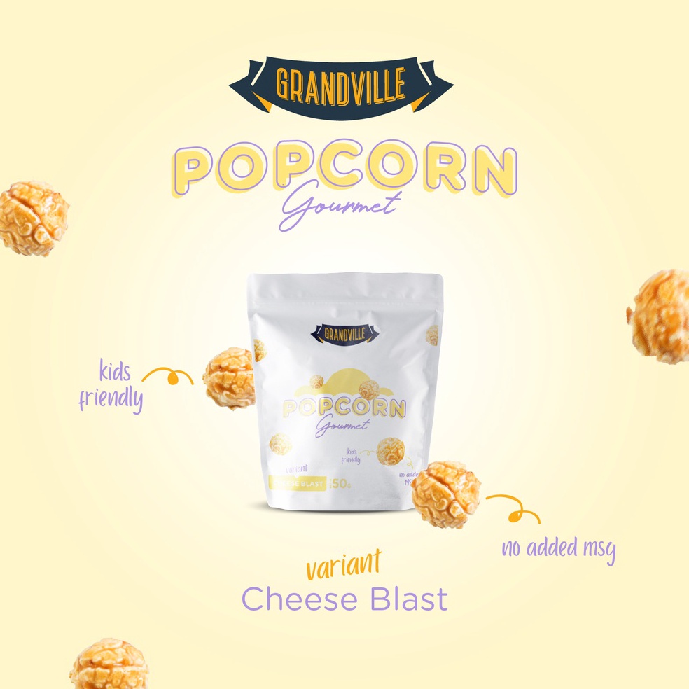 

Re4dy Stock Grandville Popcorn Gourmet Cheese Blast Product Terkece