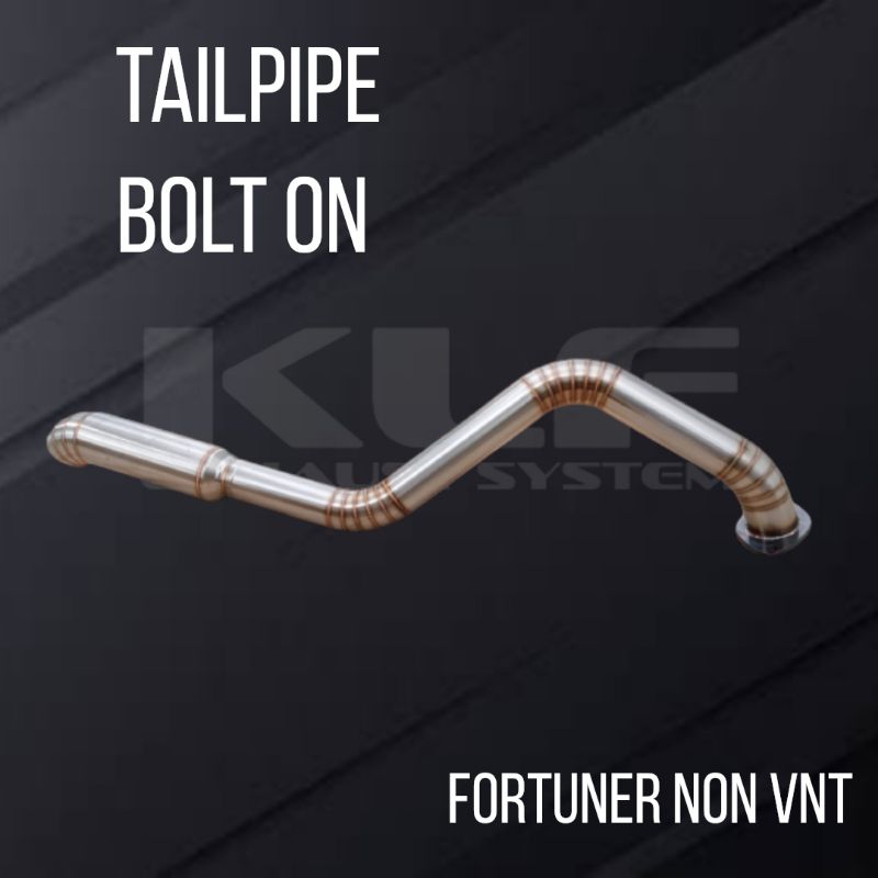 Tailpipe Fortuner Non VNT