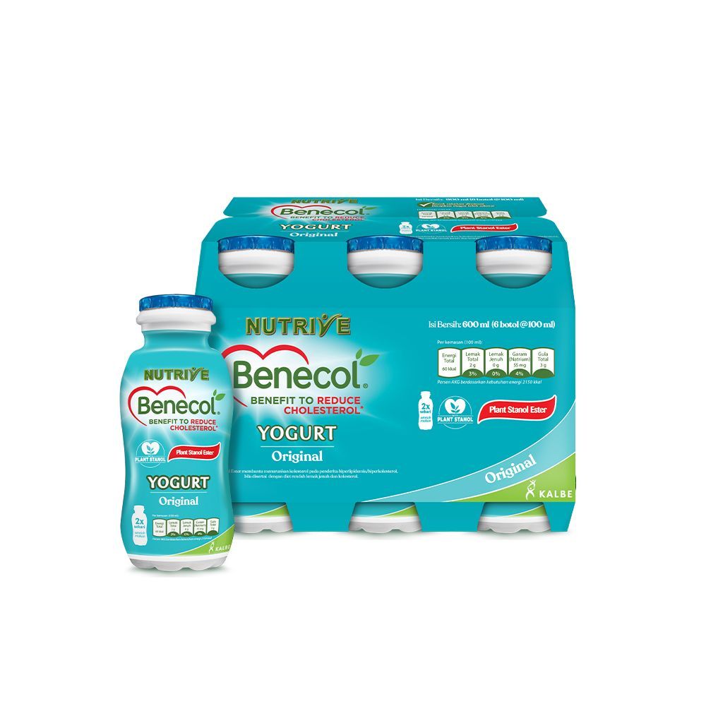 

Benecol Yogurt Original 600 ml (6 botol @100 ml)