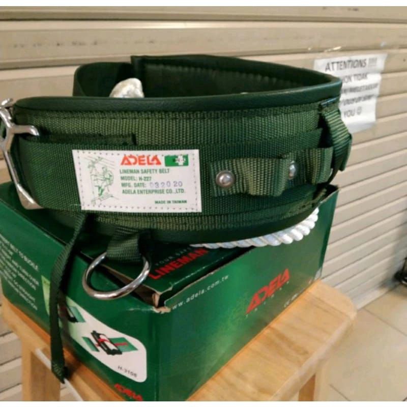 Safety Belt Adela H227 /Safety Belt Lineman Belt Adela H227 Original Belt