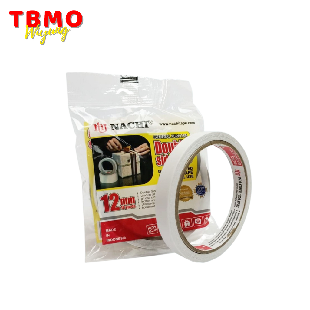 

TBMO Double Tape Nachi 12mm 1/2 Inch - Pcs