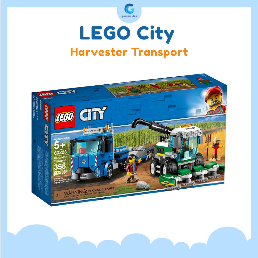 LEGO City Harvester Transport 60223