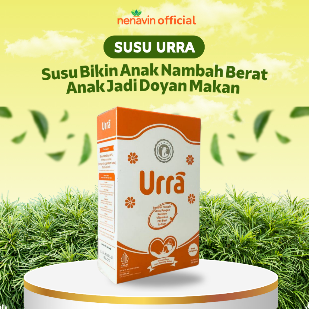 

SUSU URRA - Susu Penambah Gemuk Badan Anak - Atasi Masalah Tulang Sendi - Susu Kambing Sapera Saneen Eropa 200g