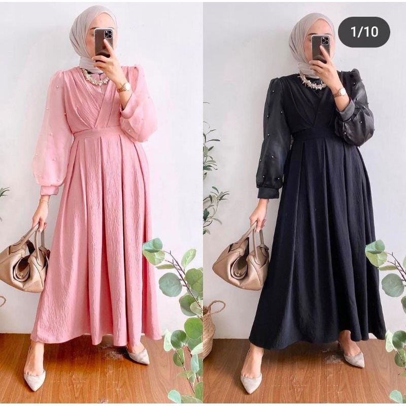 Gamis Kaira Dress Cringkle