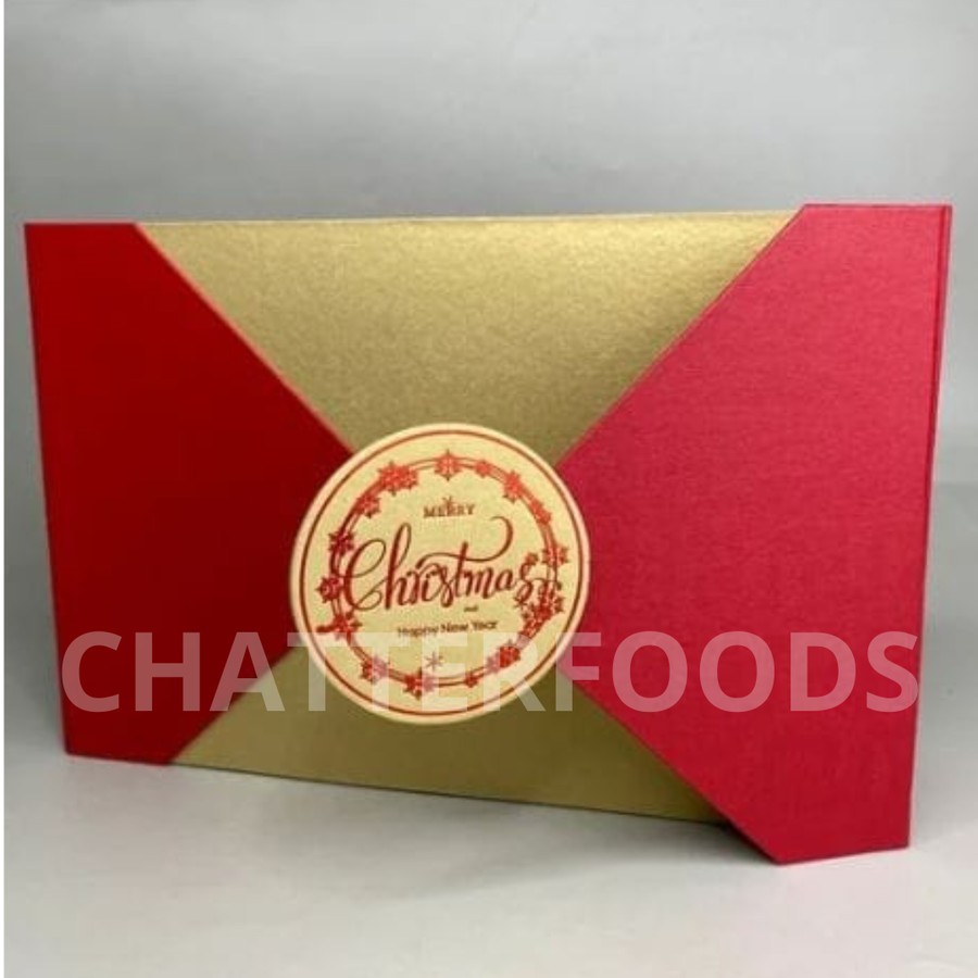 Box Hampers Imlek / Box Hampers Natal Muat 3 Toples 250Gram Premium