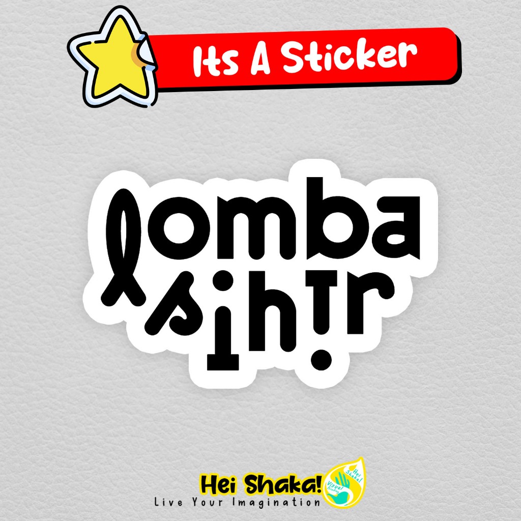 

Stiker Lomba Sihir Sticker Band Indie Musik Bahan Vinyl Anti Air