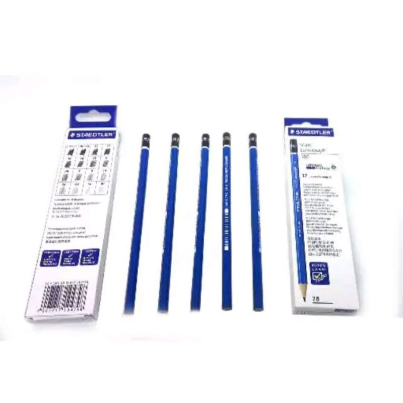 

PENSIL STAEDLER 2b original Isi 12 pcs