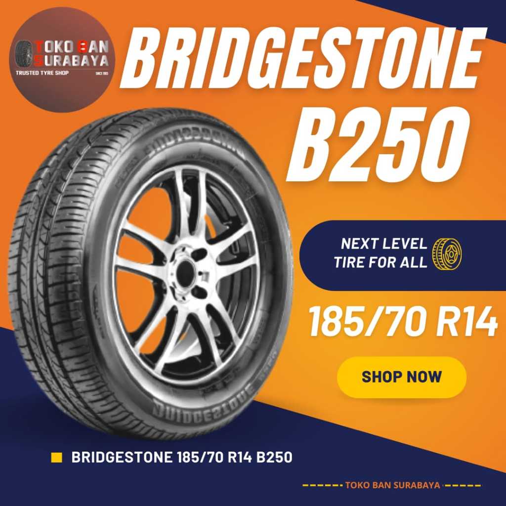 ban Bridgestone BS 185/70 R14 18570R14 18570 R14 185/70R14 185/70/14 R14 R 14 B250 B 250