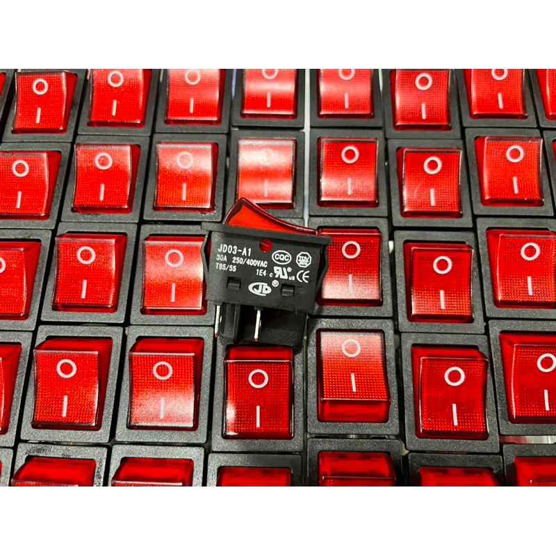 Saklar Power Rock 30A merk JD JD03 kaki 4