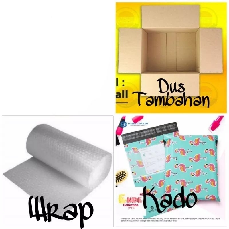 

Packing Tambahan Dus + Wrap