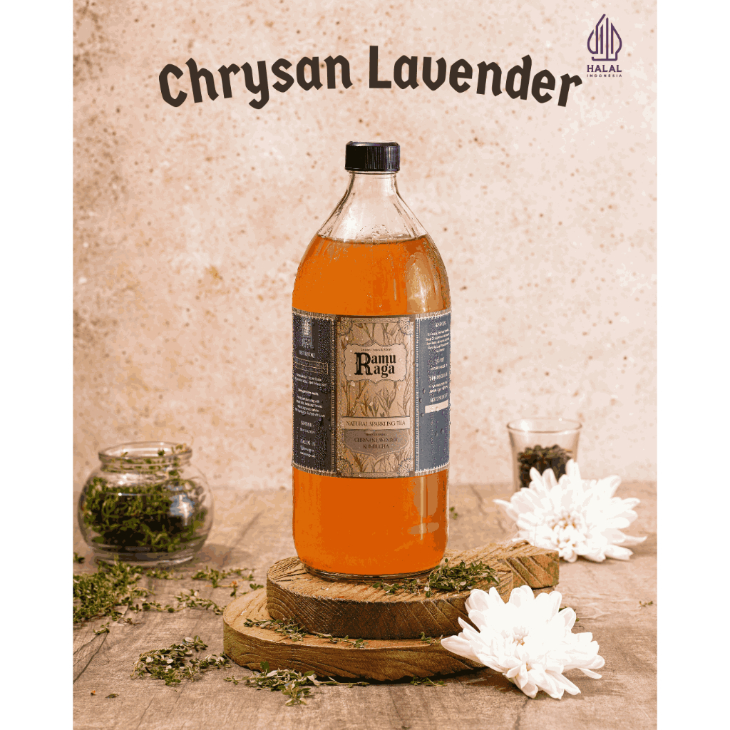 

Kombucha Chrysan Lavender - 1 L by Ramuraga