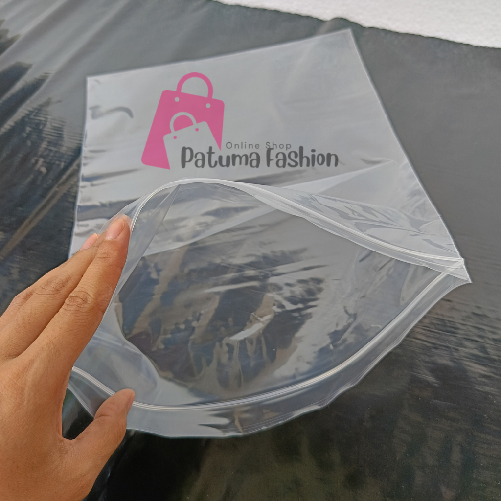 Kualitas Tebal Plastik Klip Cetik Bening Ukuran 25x35 30x40 35x45 Isi 100 Lembar