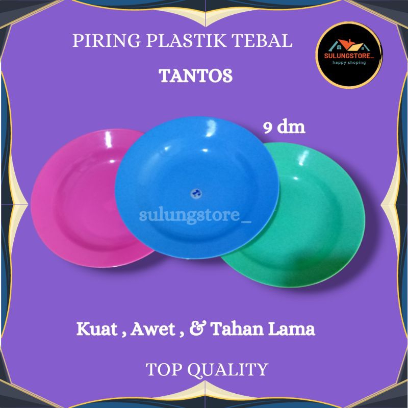 PIRING PLASTIK / PIRING MAKAN / PIRING MAKAN PLASTIK / WADAH PLASTIK