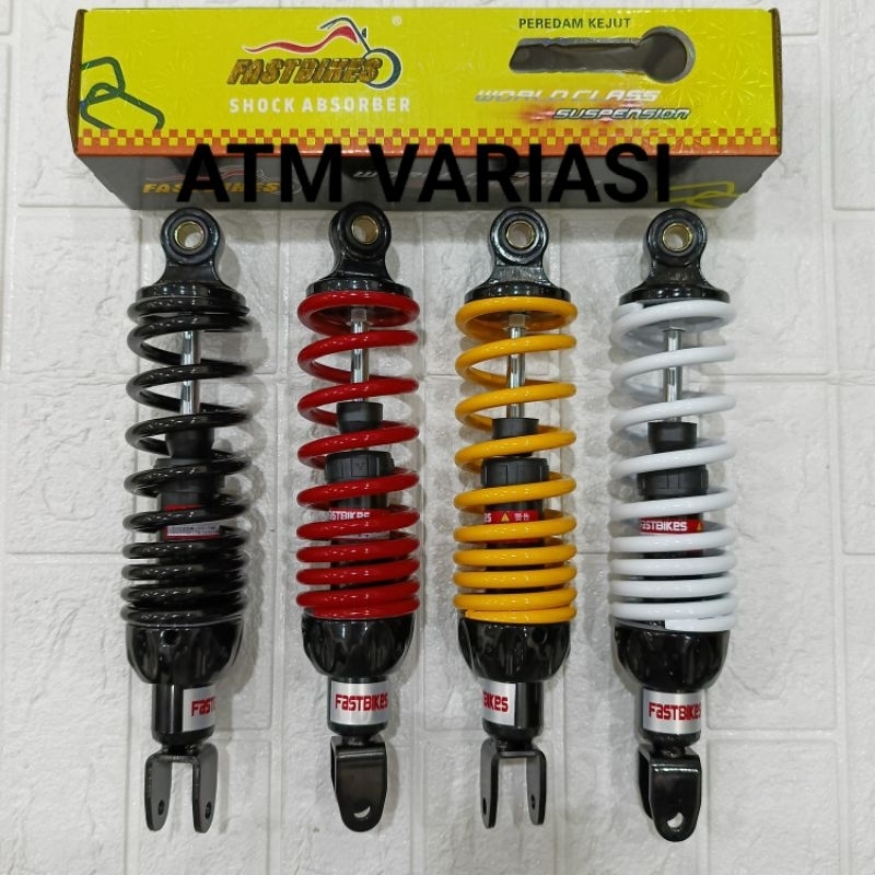 SHOCK SHOCKBREAKER Z-SERIES NON TABUNG MODEL RCB FASTBIKES UK 310 UNTUK MOTOR MATIC MIO, FINO, XEON,