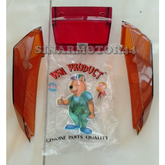 Mika lampu belakang set Suzuki Crystal